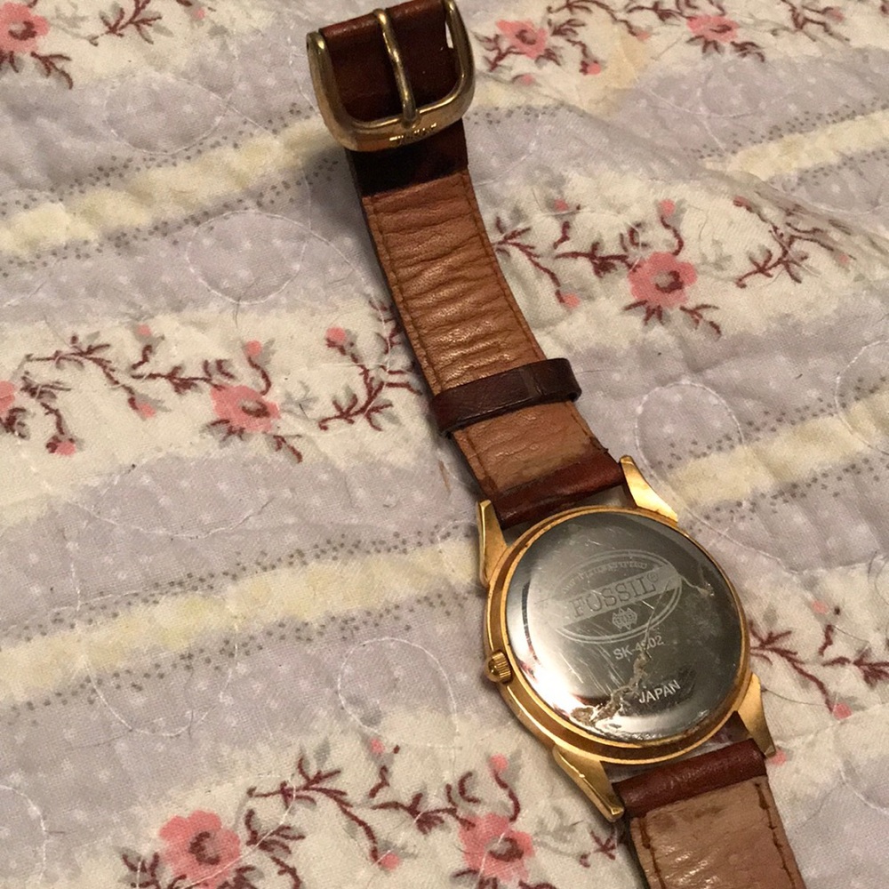Automatic Skeleton Fossil Watch - Picture 5 of 6